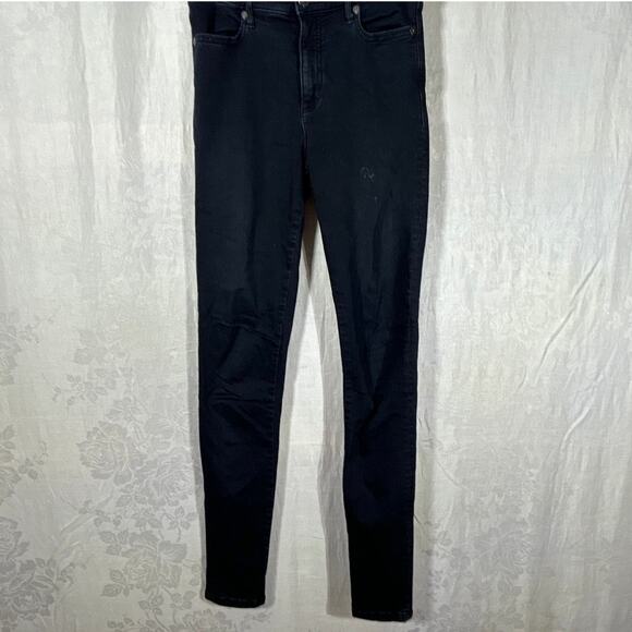 Banana Republic Devon Legging 28 LONG Faded Black Stretch Denim 28L - Picture 1 of 15